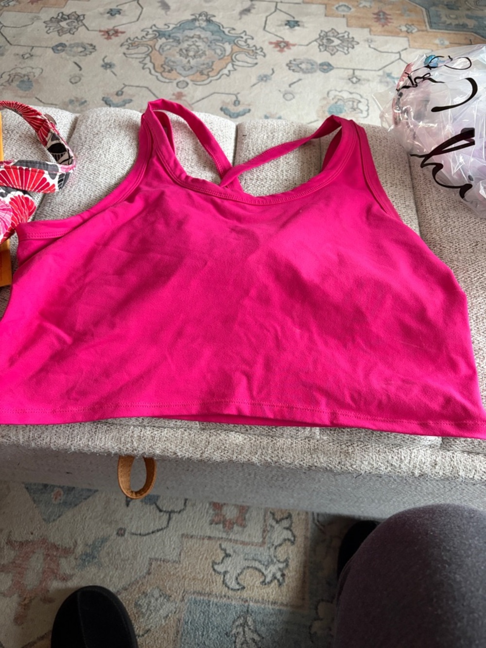 💕 3/ $25💕Torrid  Racerback Sport bra - Hot Pink